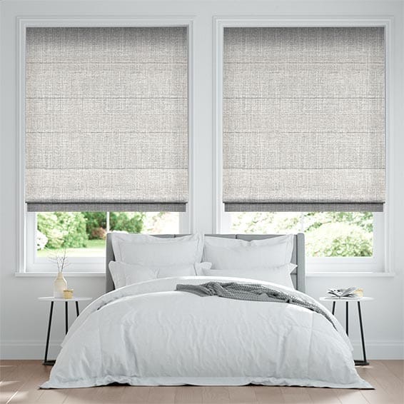 Roman Blind Acantha Warm Grey