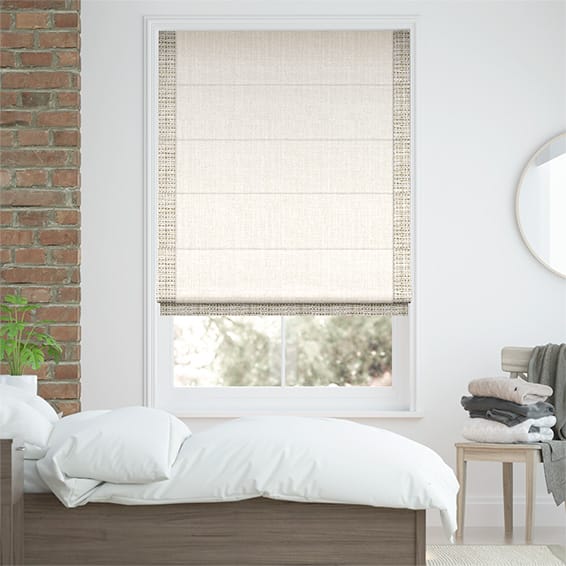 Roman Blind Accents Bisque