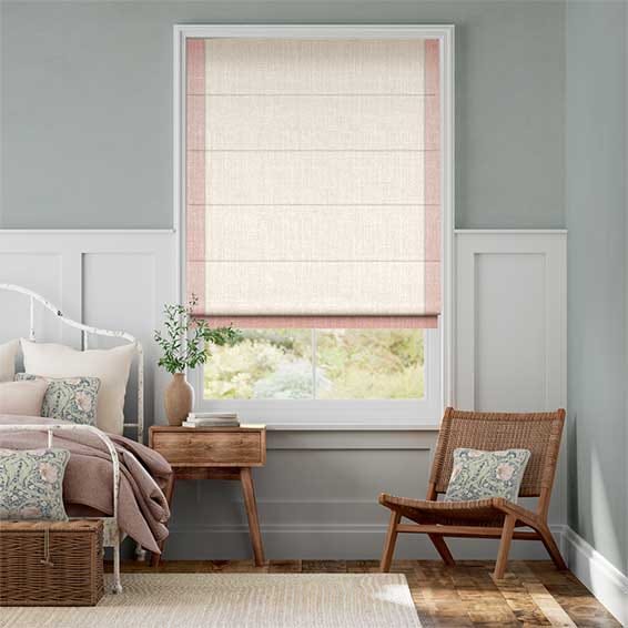 Roman Blind Accents Candyfloss