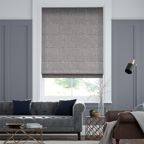 Roman Blind Aldina Silver