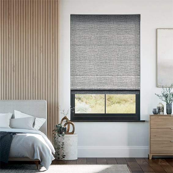 Roman Blind Alessio Graphite 