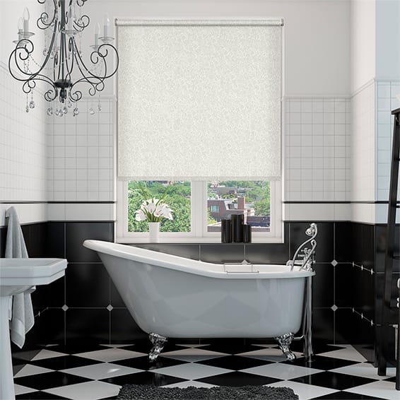 Roller Blind Alicante Blackout Marble White