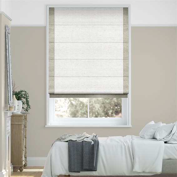 Roman Blind Allure Faux Silk Mink