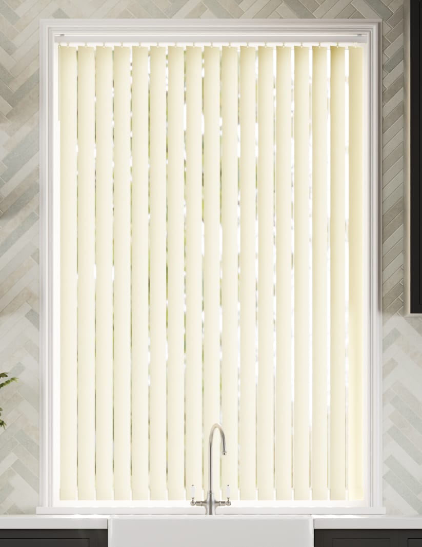 Amalfi Crema Vertical Blind anteprima immagine