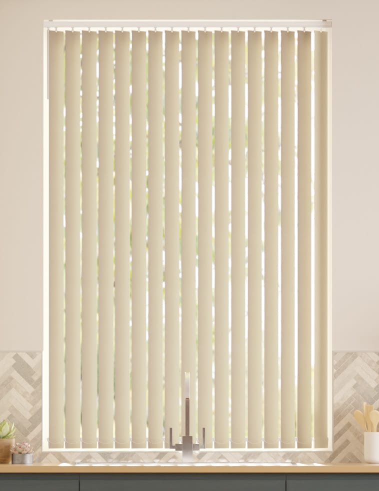 Amalfi Beige Vertical Blind anteprima immagine