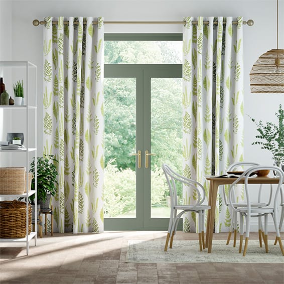 Curtains Angel Ferns Olive