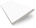 Veneziana effetto legno PVC Bianco Antartide immagine del campione 