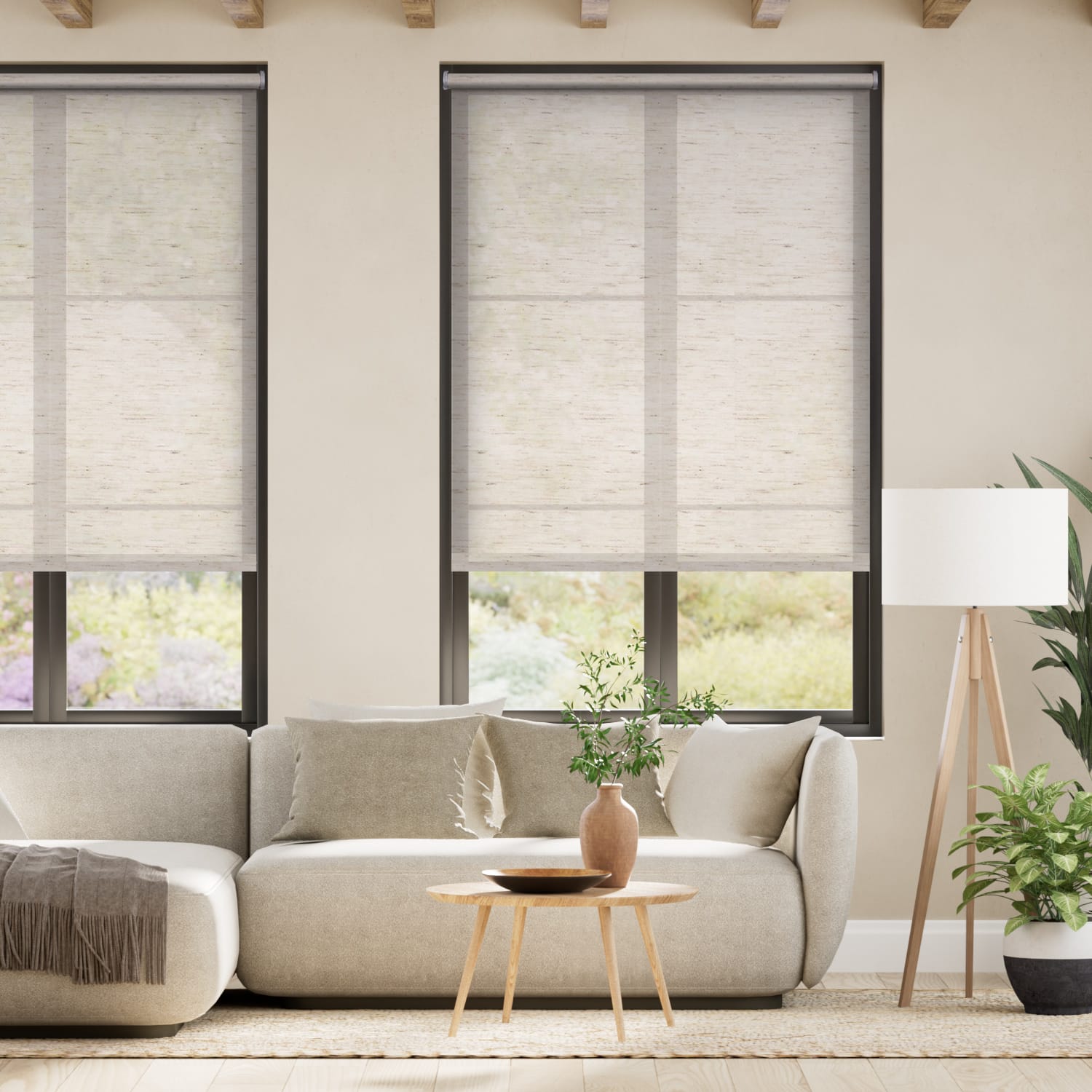 Roller Blind Asphodel Natural