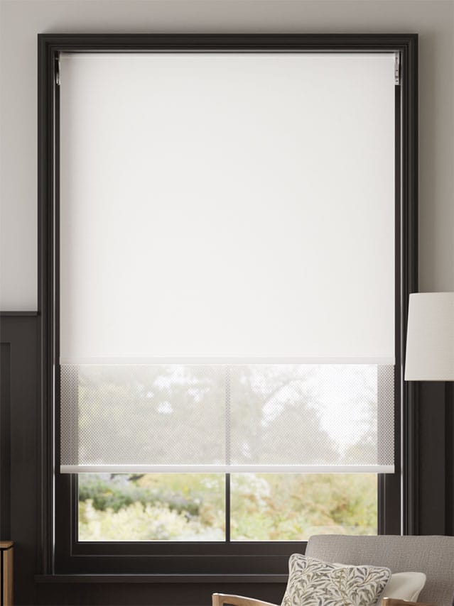 Twist2Go Atom Blanc Double Roller Blind anteprima immagine