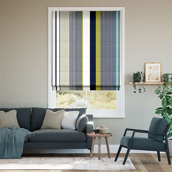 Roman Blind Bali Indigo