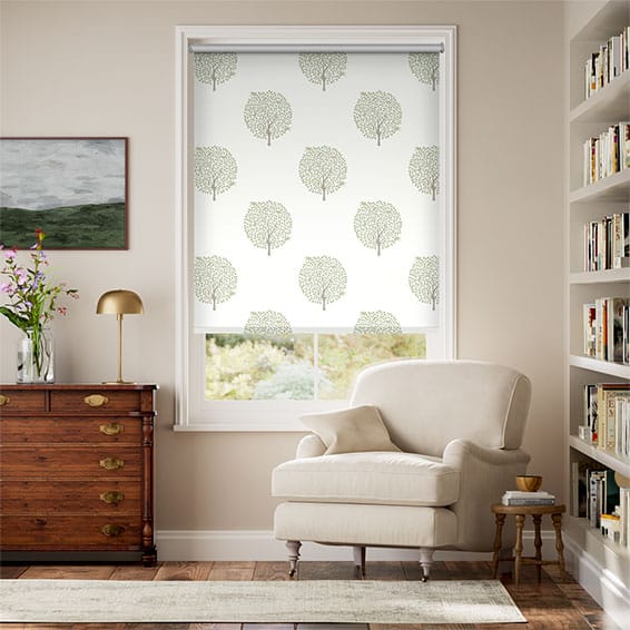 Roller Blind Bay Tree & Bird Fennel