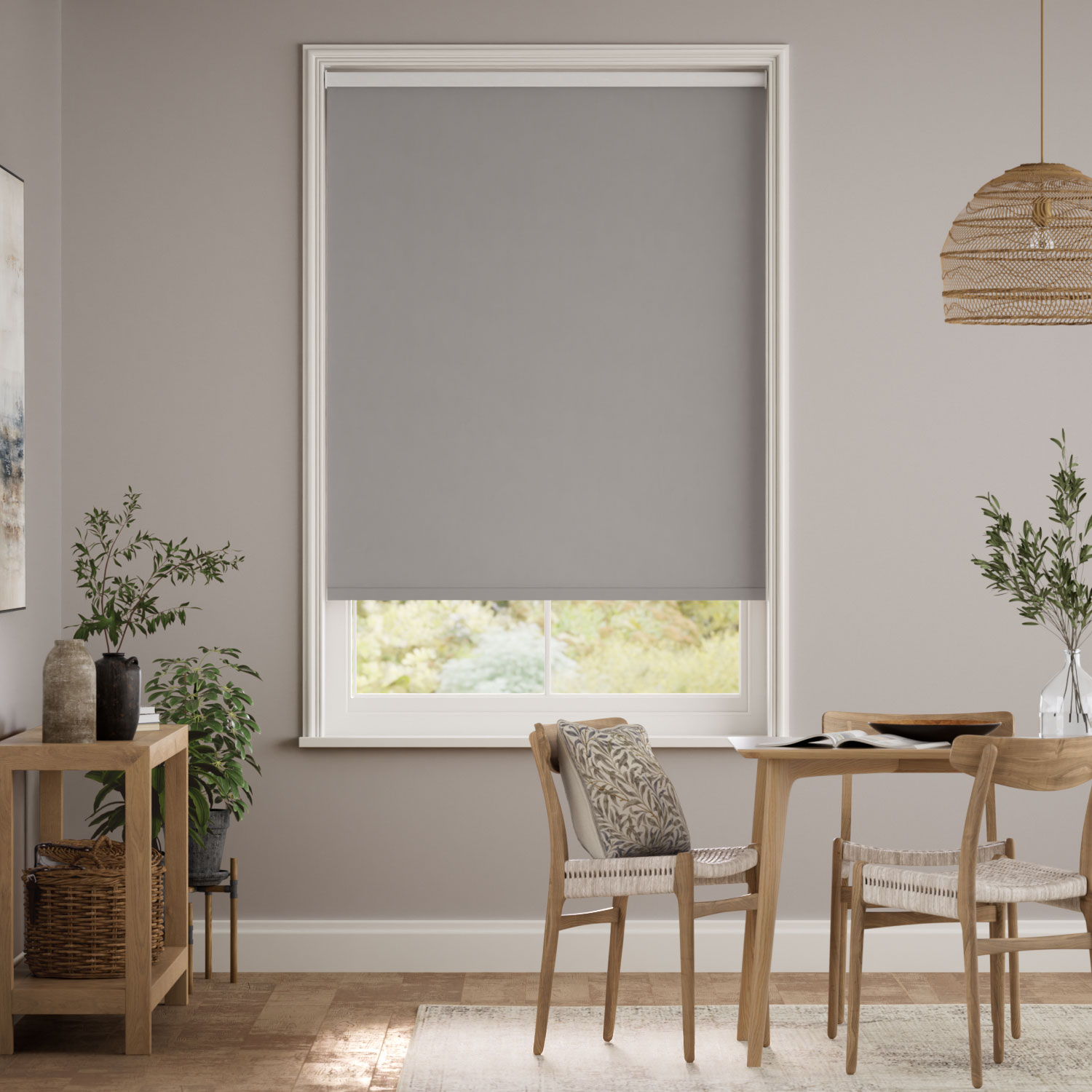 Roller Blind Capital Blackout Warm Grey