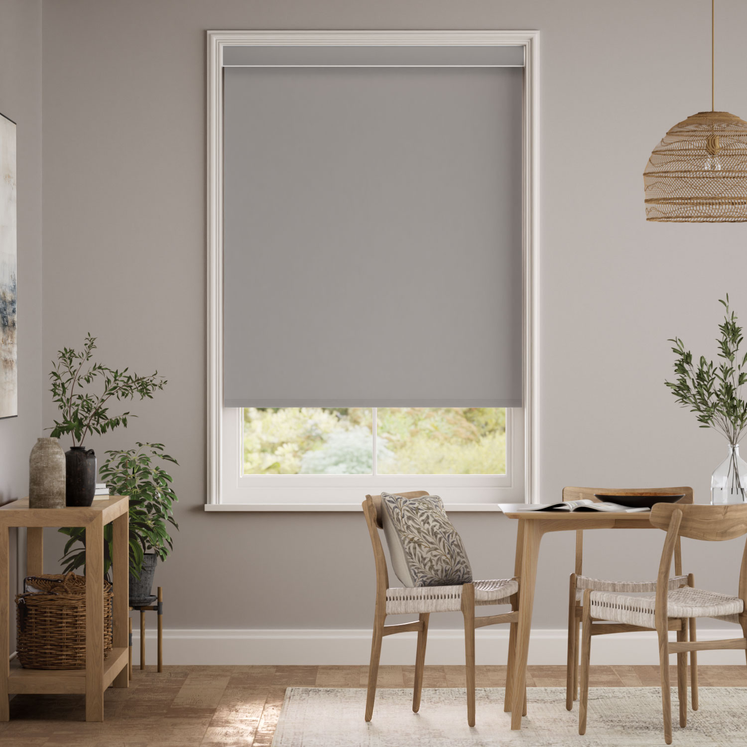 Roller Blind Capital Blackout Warm Grey