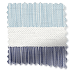 Roman Blind Cardigan Stripe Blue Horizon immagine del campione 