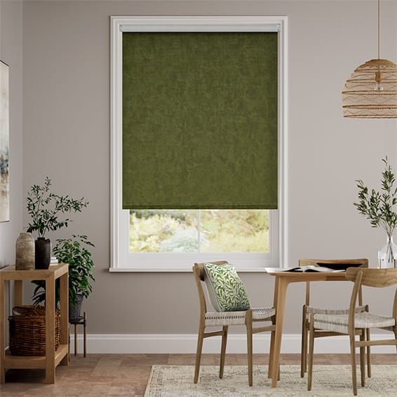 Roller Blind Choices Alva Basil Green