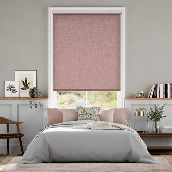 Roller Blind Choices Alva Dusky Rose