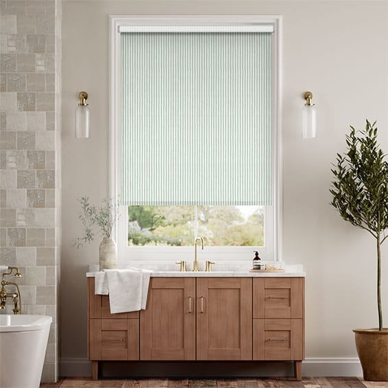 Roller Blind Twist2Go Choices Ella Stripe Mint