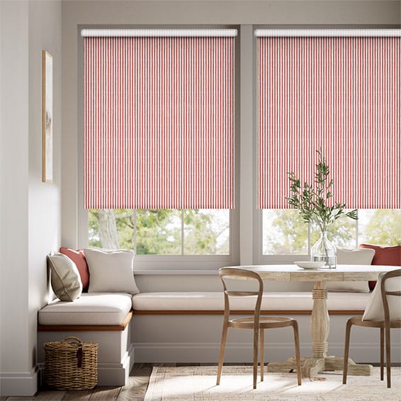 Roller Blind Twist2Go Choices Ella Stripe Strawberry