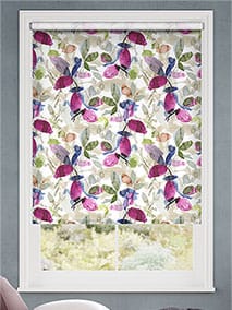 Choices Hadley Linen Blooming Violet Tende a rullo anteprima immagine