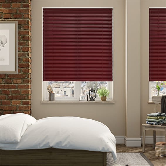 Venetian Blind Click2Fit Spirit Claret - 25mm Slat