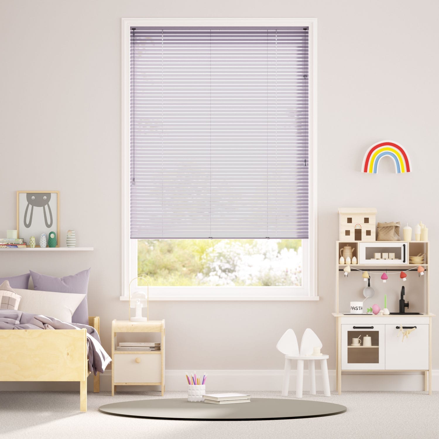 Venetian Blind Click2Fit Spirit Mulberry - 25mm Slat