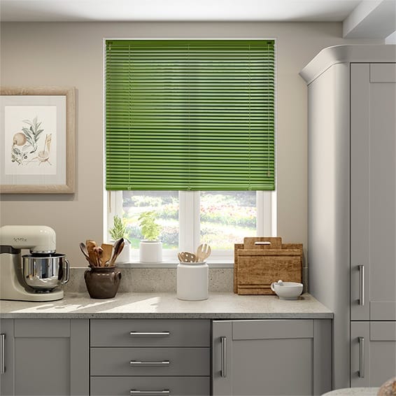 Venetian Blind Click2Fit Spirit Olive - 25mm Slat