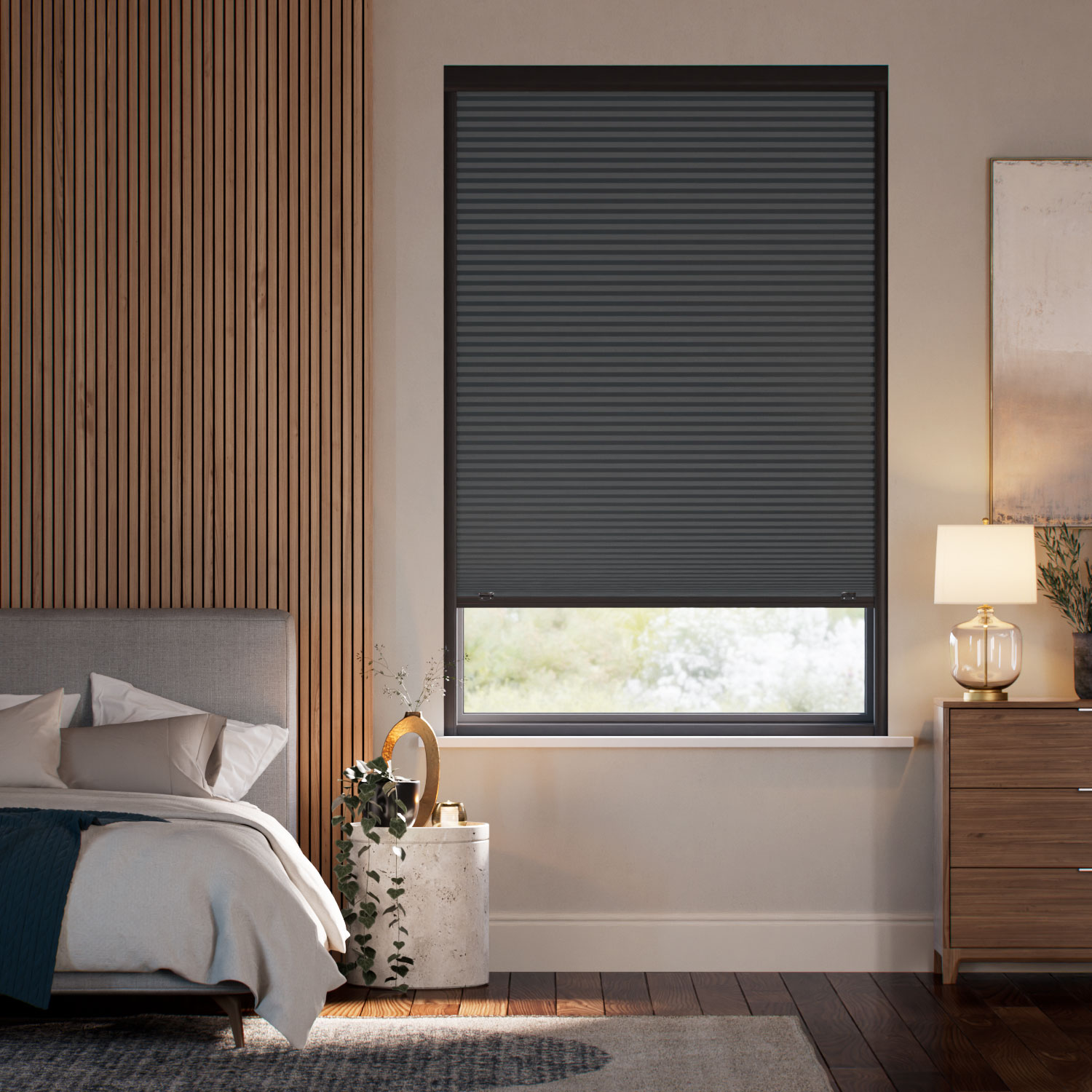 Thermal Blind Click2Shade Blackout Anthracite