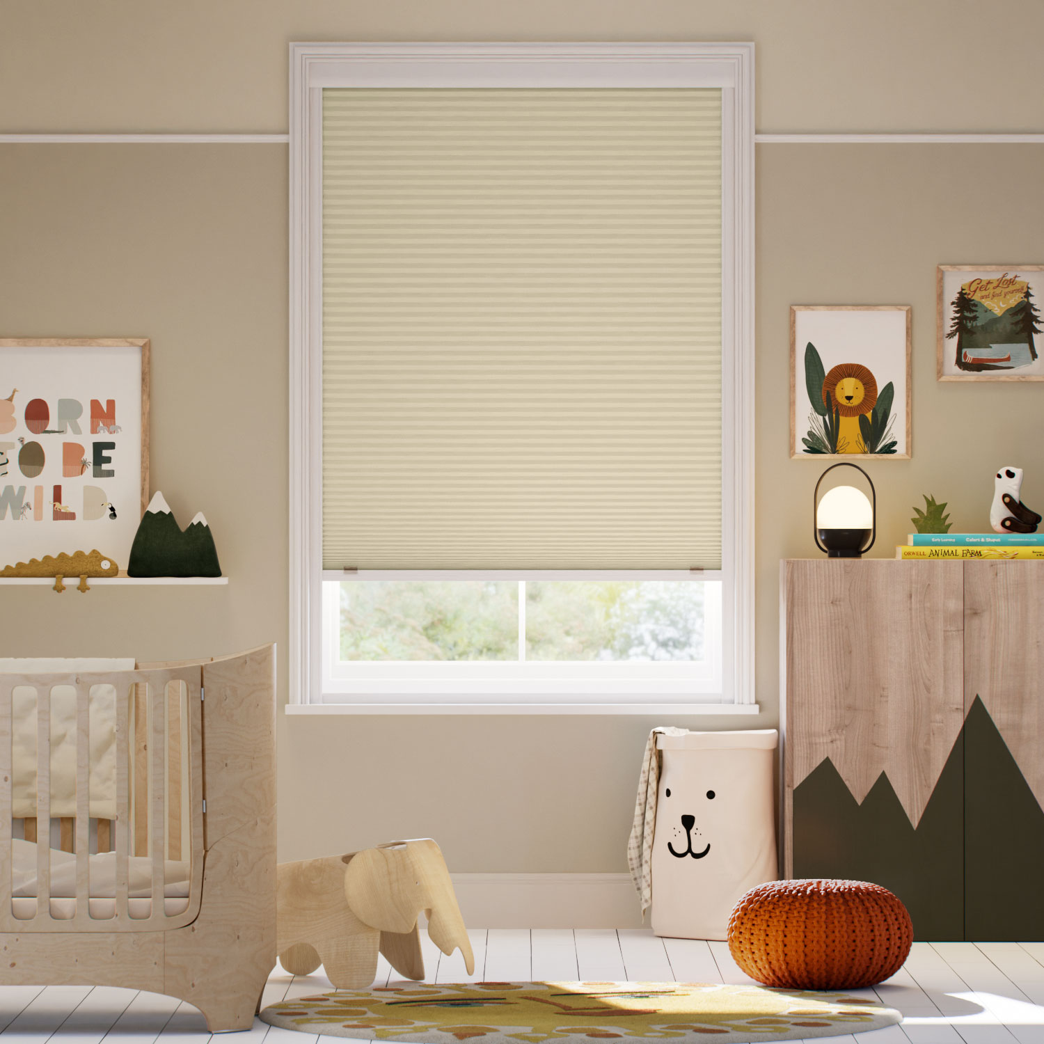 Thermal Blind Click2Shade Blackout Cornsilk