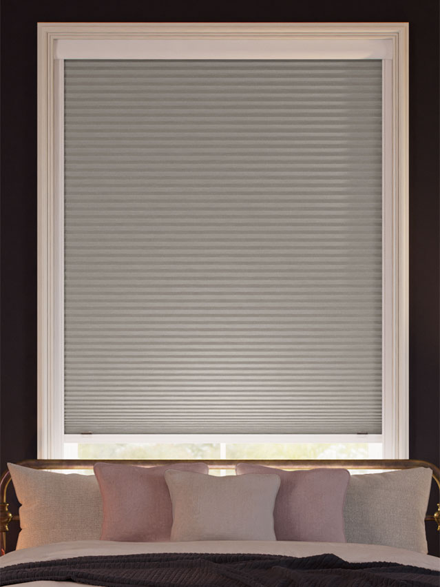 Click2Shade Blackout Gainsboro Grey Blackout Pleated anteprima immagine