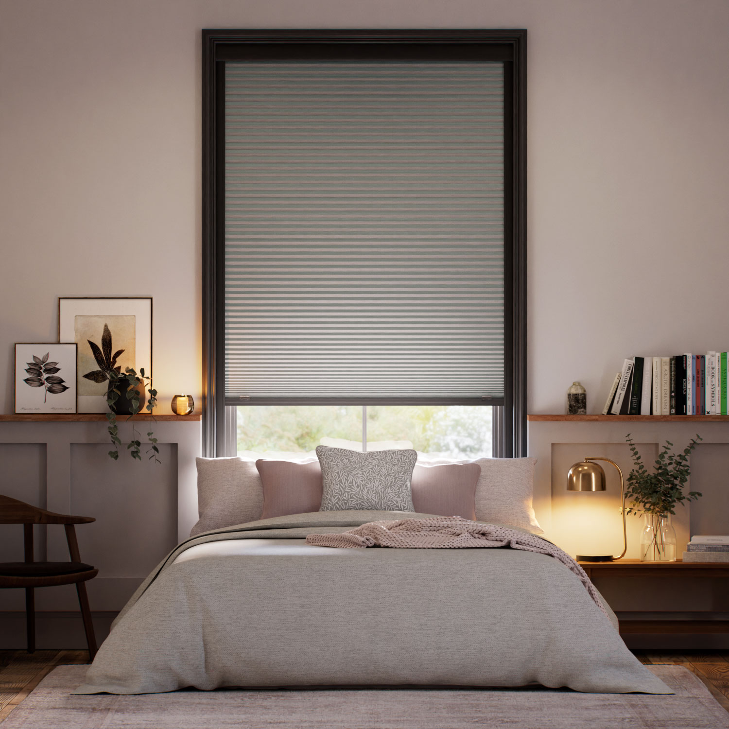 Thermal Blind Click2Shade Blackout Graphite