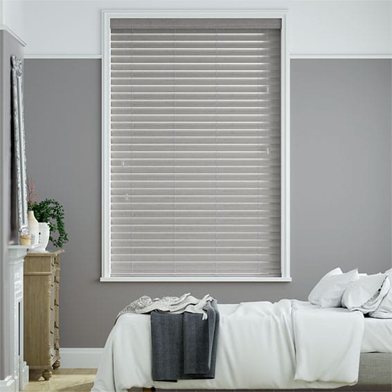 Veneziana in legno Cosmopolitan Seattle Grey - 50mm Slat