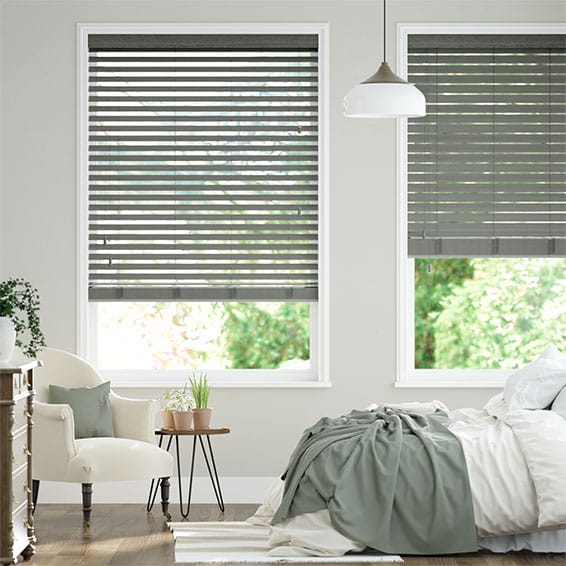 Veneziana in legno Cosmopolitan Storm Cloud - 50mm Slat