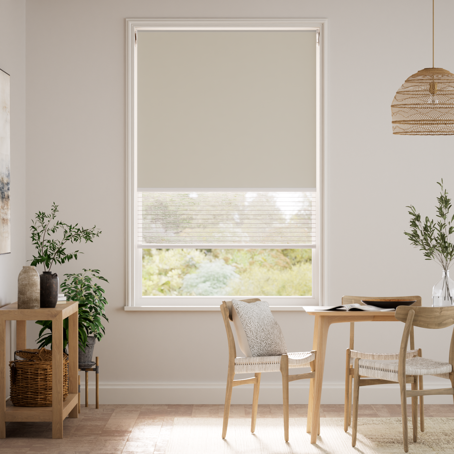 Double Roller Blind Twist2Go Alia Stone