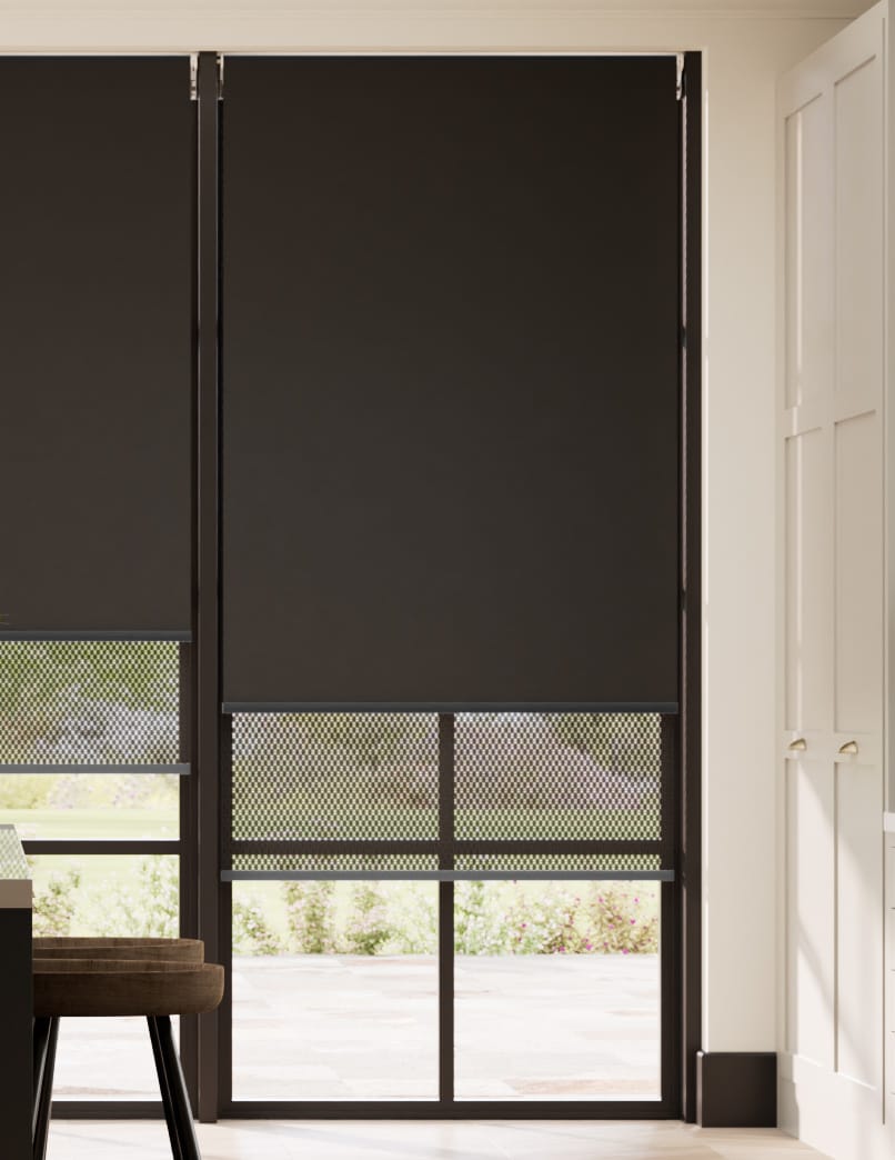 Doppio Rullo Carbone - NO Double Roller Blind anteprima immagine