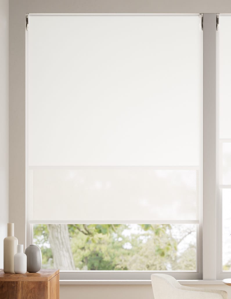 Double Roller Snowdrop Double Roller Blind anteprima immagine
