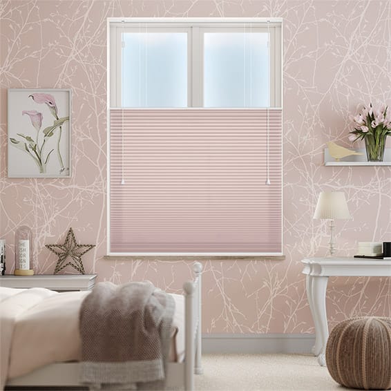 Tenda Plissettata Plissé Oscurante Rosa Blush