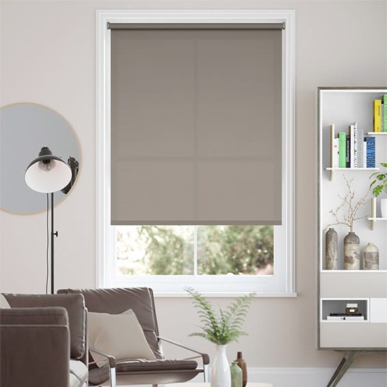 Roller Blind Eco-Friendly Dimout Grey Wash