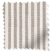 Roman Blind Ella Stripe Cappuccino  immagine del campione 