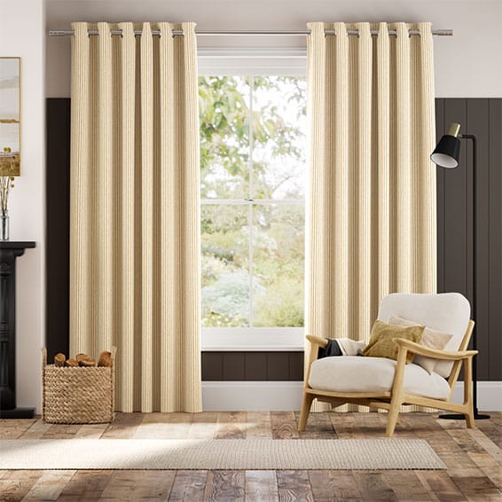 Curtains Ella Stripe Honey