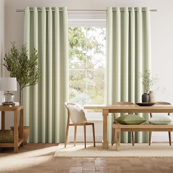 Curtains Ella Stripe Pistachio