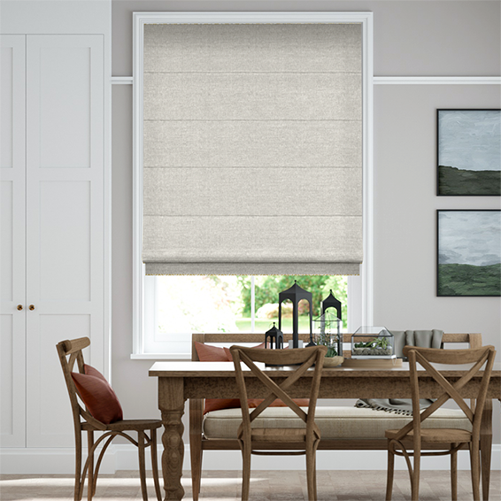 Roman Blind Click2Fit Emin Country Grey