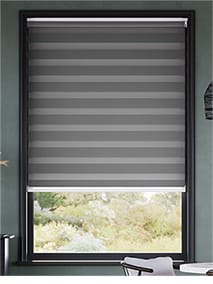 Giorno & Notte Ombre Zebra Luxe Pietra Enjoy Roller Blind anteprima immagine