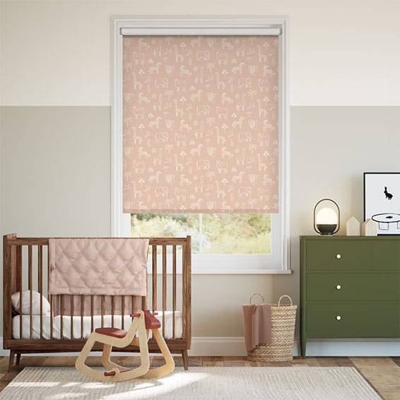 Roller Blind Twist2Go Funky Jungle Mini Blush