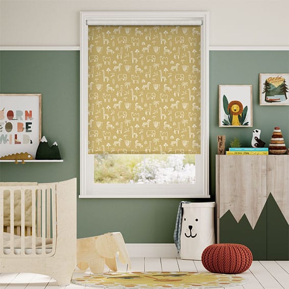 Roller Blind Twist2Go Funky Jungle Mini Straw