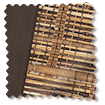 Roman Blind Gabor Chestnut & Acorn immagine del campione 