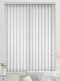 Madrid Swirl White Vertical Blind anteprima immagine