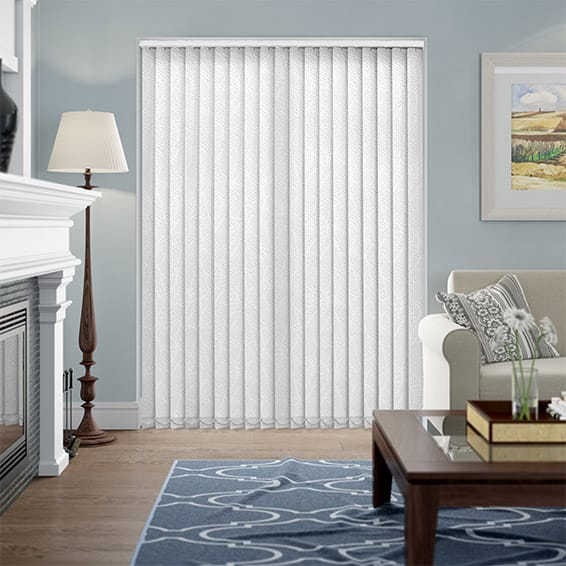 Vertical Blind Madrid Geo White