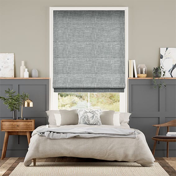 Roman Blind Harlow Midnight Blue