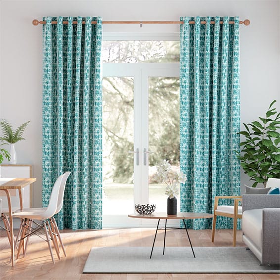 Curtains Kelambu Texture Jade