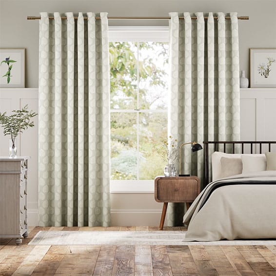 Curtains Lyme Leaf Stone